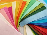 Dekoračná plsť v plátoch 20x30cm 1,5-2 mm, mix farieb 12 ks, 300g/m2 Dekoračná plsť v plátoch 20x30cm 1,5-2 mm, mix farieb 12 ks, 300g/m2