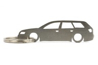 Nerezová kľúčenka Audi A4 B6 kombi Nerezová kľúčenka Audi A4 B6 kombi