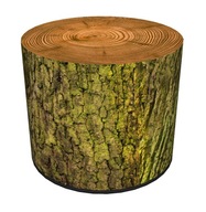 Taška BERTONI, ľahká, stabilná, cylindrická taška, kmeň stromu, machový vzor Taška BERTONI, ľahká, stabilná, cylindrická taška, kmeň stromu, machový vzor