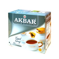 AKBAR Earl Grey čaj 100 vrecúšok s vešiakom AKBAR Earl Grey čaj 100 vrecúšok s vešiakom
