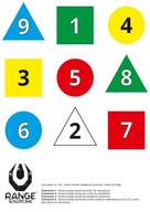 Strelecký terč Color RS-Training Shapes 50 ks Strelecký terč Color RS-Training Shapes 50 ks
