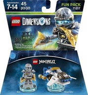 LEGO DIMENSIONS ZÁBAVNÝ BALENIE ZANE NINJAGO 71217 LEGO DIMENSIONS ZÁBAVNÝ BALENIE ZANE NINJAGO 71217