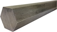Šesťhranná tyč z nehrdzavejúcej ocele S8 mm, dĺžka 500 mm AISI 303 Šesťhranná tyč z nehrdzavejúcej ocele S8 mm, dĺžka 500 mm AISI 303