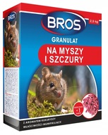 BROS GRANULÁT JED NA MYŠI A POKRKANY 2,5 KG BROS GRANULÁT JED NA MYŠI A POKRKANY 2,5 KG