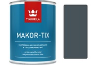 Strešná farba Tikkurila Makor-tix pozinkovaný 3L grafit