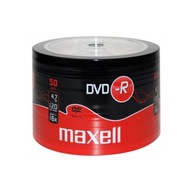 MAXELL DVD-R 4,7GB disky Spindel 50 ks
