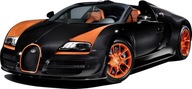 BUGATTI VEYRON NÁLEPKY na stenu Autá 150x69 cm BUGATTI VEYRON NÁLEPKY na stenu Autá 150x69 cm