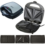 Vaflovač 3 v 1 GRILL SANDWICH Hriankovač 750 W Vaflovač 3 v 1 GRILL SANDWICH Hriankovač 750 W