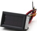 LED______BTE-536 panelový voltmeter + ampérmeter