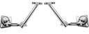 SADA HYDRAULICKÝCH ZDVÍHAV PRE KLAPKY SFD005 AMIX