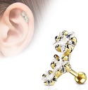 NÁUŠNICE TRAGUS HELIX UCHOVÁ CHRUPKA 1,2/6/3 mm