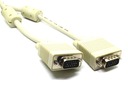 Prepojovací kábel pre VGA na VGA monitor, 7,5 m, šedý