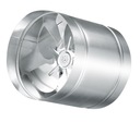 WB 160 potrubný ventilátor, pozink., 280m3/hod