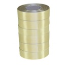 25 mm saténová stuha 6ks Veľkoobchod 8004 ECRU