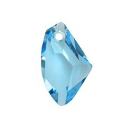 Swarovski - 6656 Galactic Aquamarine 27mm Swarovski - 6656 Galactic Aquamarine 27mm