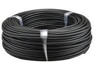 Kábel, lankový prúdový kábel, čierny OMY 2x1 100 m