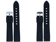 SILIKÓNOVÝ GUMOVÝ REMÍN NA HODINKY 18 MM čierny SILIKÓNOVÝ GUMOVÝ REMÍN NA HODINKY 18 MM čierny
