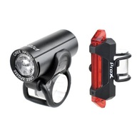 PROX PICTOR SET CREE sada svietidiel 350+10lm čierna PROX PICTOR SET CREE sada svietidiel 350+10lm čierna