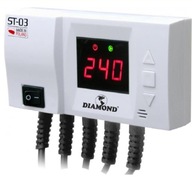 DIAMOND regulátor ústredného kúrenia a čerpadla TÚV LED ST-03 ..083 DIAMOND regulátor ústredného kúrenia a čerpadla TÚV LED ST-03 ..083