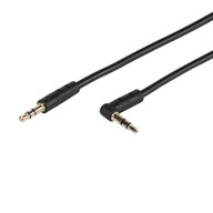 AUX kábel Malý Jack 0,3m 24K OFC Uhlový Kvalitný Vivanco Store W-wa AUX kábel Malý Jack 0,3m 24K OFC Uhlový Kvalitný Vivanco Store W-wa