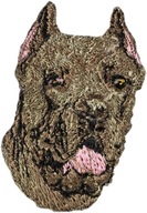 Vyšívacia nášivka Cane Corso Nášivka odznaku Vyšívacia nášivka Cane Corso Nášivka odznaku