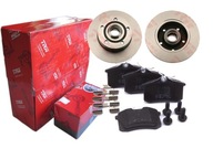 TRW ZADNÉ DISKY + DLOŽKY AUDI A4 B5 / AVANT TRW ZADNÉ DISKY + DLOŽKY AUDI A4 B5 / AVANT