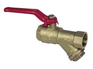 Guľový ventil so sedimentovým filtrom 1/2'' Guľový ventil so sedimentovým filtrom 1/2''