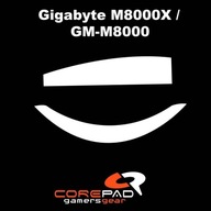 1 x CorePad Glides Gigabyte M8000X / GM-M8000 1 x CorePad Glides Gigabyte M8000X / GM-M8000