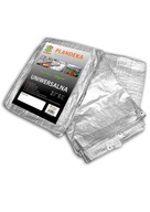Univerzálna plachta 4x6m, vystužená 120g strieborná Univerzálna plachta 4x6m, vystužená 120g strieborná