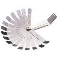 SATA FEELER GAUGE 16 HROTOV ZAHNUTÉ 0,05 - 1 mm 09402 SATA FEELER GAUGE 16 HROTOV ZAHNUTÉ 0,05 - 1 mm 09402