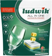 Ludwik ALL IN ONE GRAPEFRUIT tablety do umývačky riadu Ludwik ALL IN ONE GRAPEFRUIT tablety do umývačky riadu