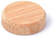 Čiapky PINIE, čiapky z dubového dreva, priemer 25mm, 20 ks