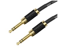 Kábel 6,3mm Jack - 6,3mm stereo Klotz 1,5m Kábel 6,3mm Jack - 6,3mm stereo Klotz 1,5m