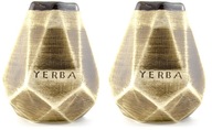 Súprava Matero Keramický diamantový bronz Yerba Mate