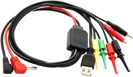 Univerzálny testovací kábel + USB zásuvka__P-020