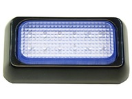 12 LED lampa S.Flux 10x6 cm modrá 12v 24v 12 LED lampa S.Flux 10x6 cm modrá 12v 24v