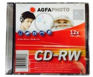 AGFA FOTO CD-RW x4-x12 prepisovateľné 10 ks.