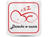 DIEŤA V AUTE Profesionálny REFLEKTOR + PRÍSAVKY DIEŤA V AUTE Profesionálny REFLEKTOR + PRÍSAVKY
