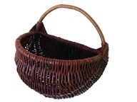 Prútený košík na kvety.Závesný košík na kvety 29 cm Prútený košík na kvety.Závesný košík na kvety 29 cm
