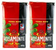 Yerba Mate Rosamonte Elaborada 2x1kg Ružová aróma