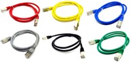 Tienený patch kábel RJ45 FTP CAT.6 10m farebný Tienený patch kábel RJ45 FTP CAT.6 10m farebný