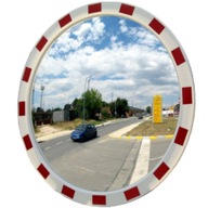 Akrylátové cestné zrkadlo U18a 500mm 50cm s rukoväťou