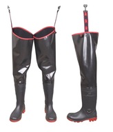 WR Strong Black Fishing Waders Durable, veľkosť 44