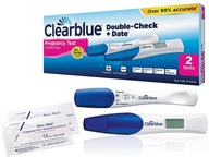 Digitálny tehotenský test CLEARBLUE 1 ks + PLUS 1 ks + 2 ks