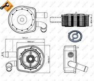 CHLADIČ OLEJOVÉHO FILTRA MAZDA 3 5 6 CX7 CHLADIČ OLEJOVÉHO FILTRA MAZDA 3 5 6 CX7