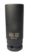 Zásuvka s dlhým nárazom 1/2 22MM AOK Professional Zásuvka s dlhým nárazom 1/2 22MM AOK Professional