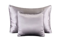 100% hodvábna obliečka na vankúš 50x70 na vankúše/s obliečky Silver Silver 100% hodvábna obliečka na vankúš 50x70 na vankúše/s obliečky Silver Silver