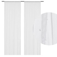 IKEA HILDRUN Závesy 145x300 BIELE s BODKAMI 2 ks IKEA HILDRUN Závesy 145x300 BIELE s BODKAMI 2 ks