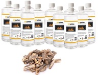 @ BIOFUEL SET bioetanol 11L + hnedé kamienky @ BIOFUEL SET bioetanol 11L + hnedé kamienky