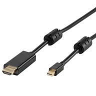 Značkový Thunderbolt2 Mini Display Port - HDMI kábel 1,8m kvalita Vivanco